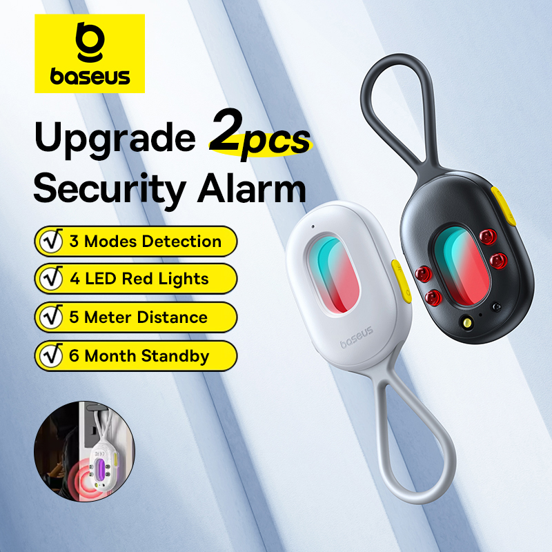Home Security Front Door Camera - Baseus 2PCS Beveiligingsalarmdetector Upgrade Geluidsbeschermingssensor voor