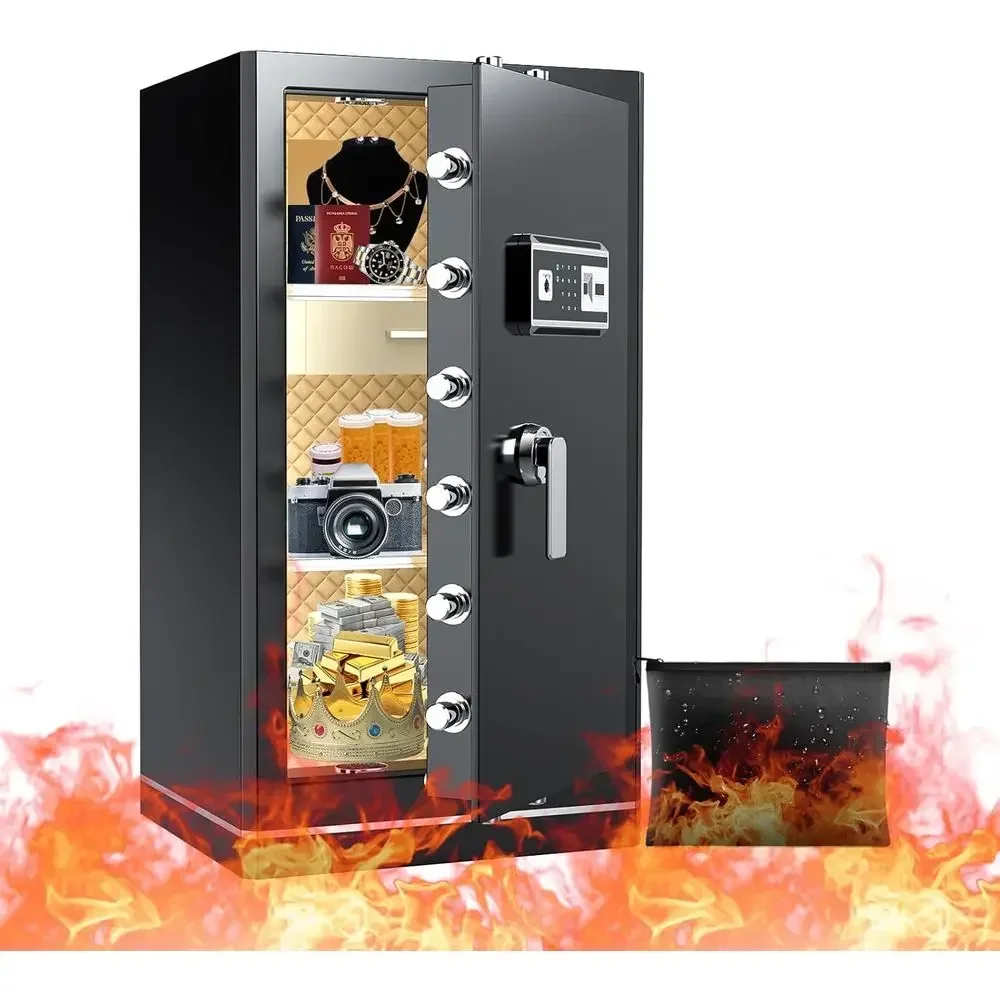 Home Security Box - Extra grote, veilige kluis met uitneembare
