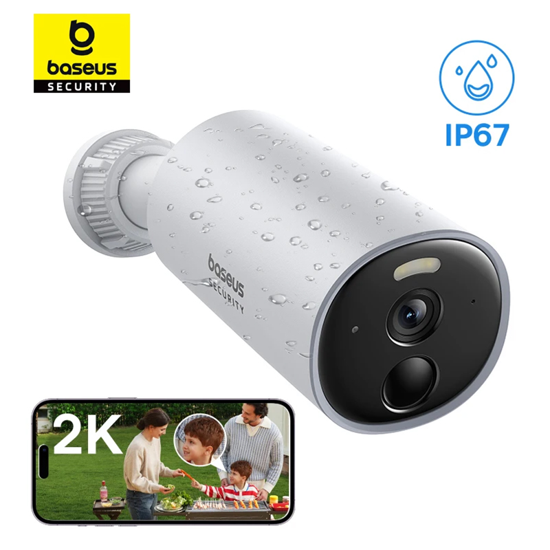 Eufy Camera E220 - Baseus Security B1 Buitencamera 2K Draadloos