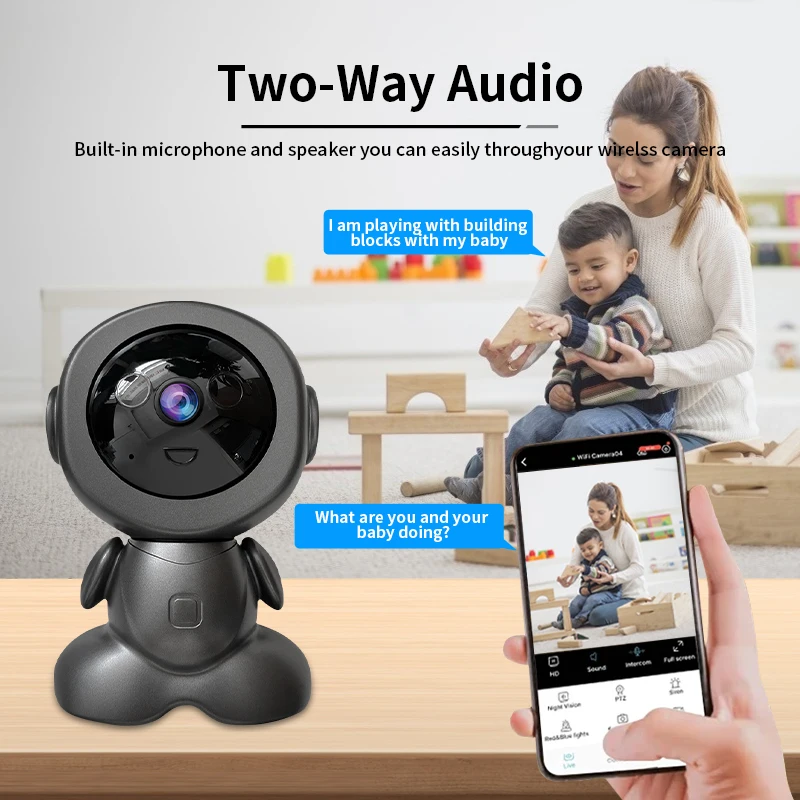 8MP Wifi Surveillance Robotcam - Home Security Robot recensie en prijs
