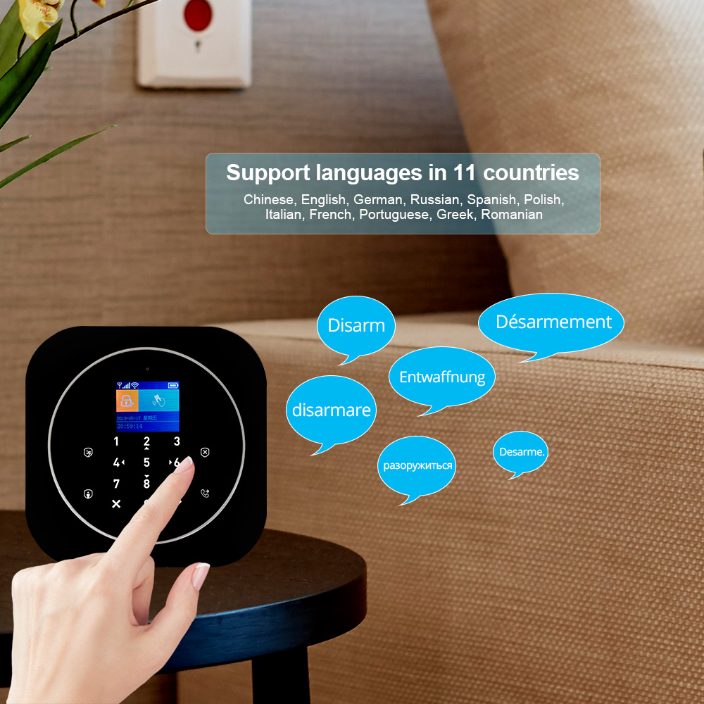 KERUI G12 2G Wifi Draadloos Al - Sim Gsm Alarm recensie en prijs