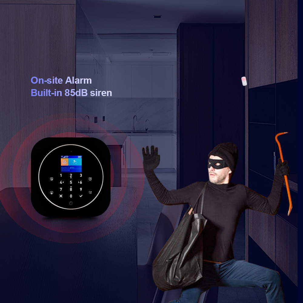 KERUI G12 2G Wifi Draadloos Al - Sim Gsm Alarm recensie en prijs