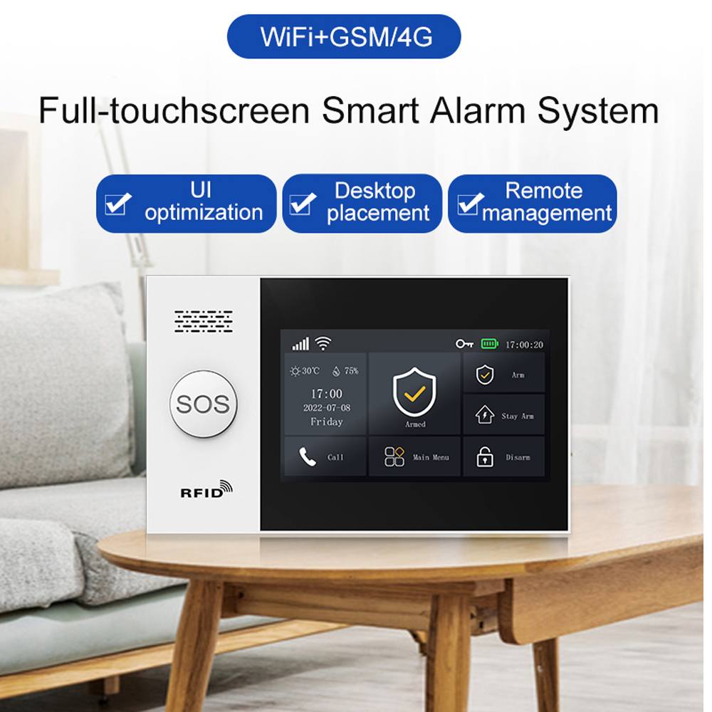 PGST107 4G Tuya slimme huisala - Sim Gsm Alarm recensie en prijs