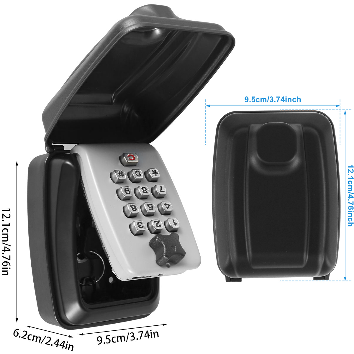 Key Lock Box Wandmontage Gehei - Home Security Items recensie en prijs
