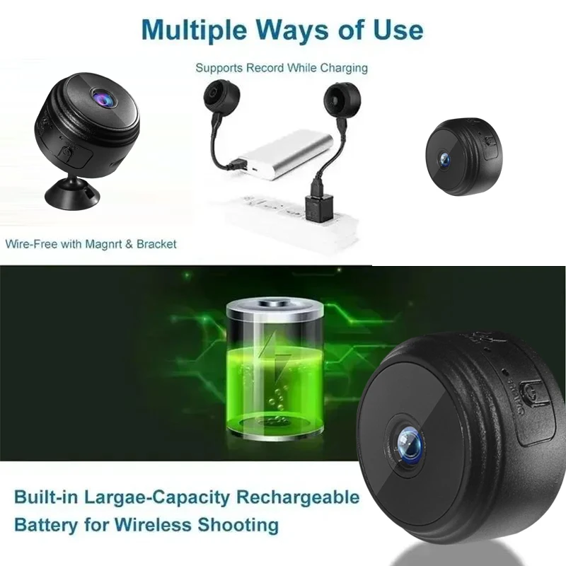 A9 Mini Camera HD 720P Intelli - Home Security Items recensie en prijs