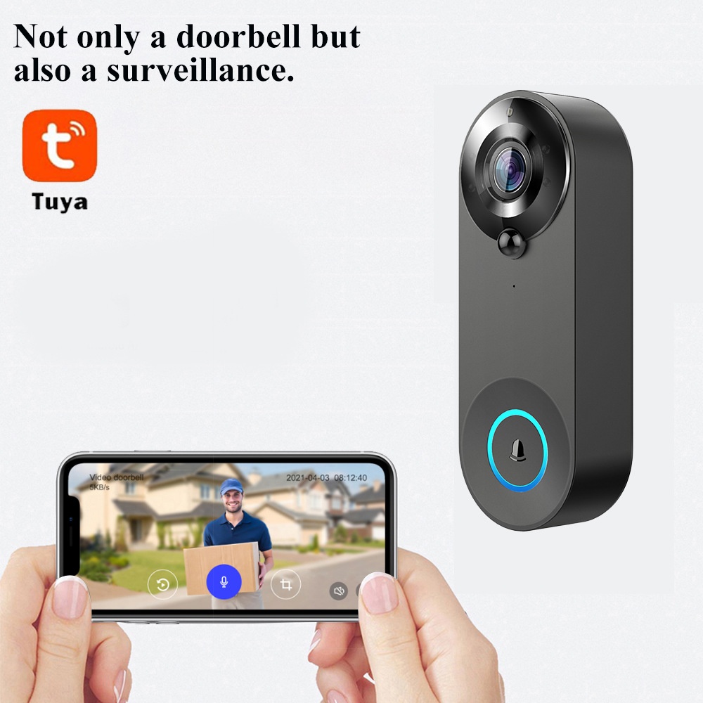 Tuya 1080P Draadloze WIFI Deur - Home Security Items recensie en prijs