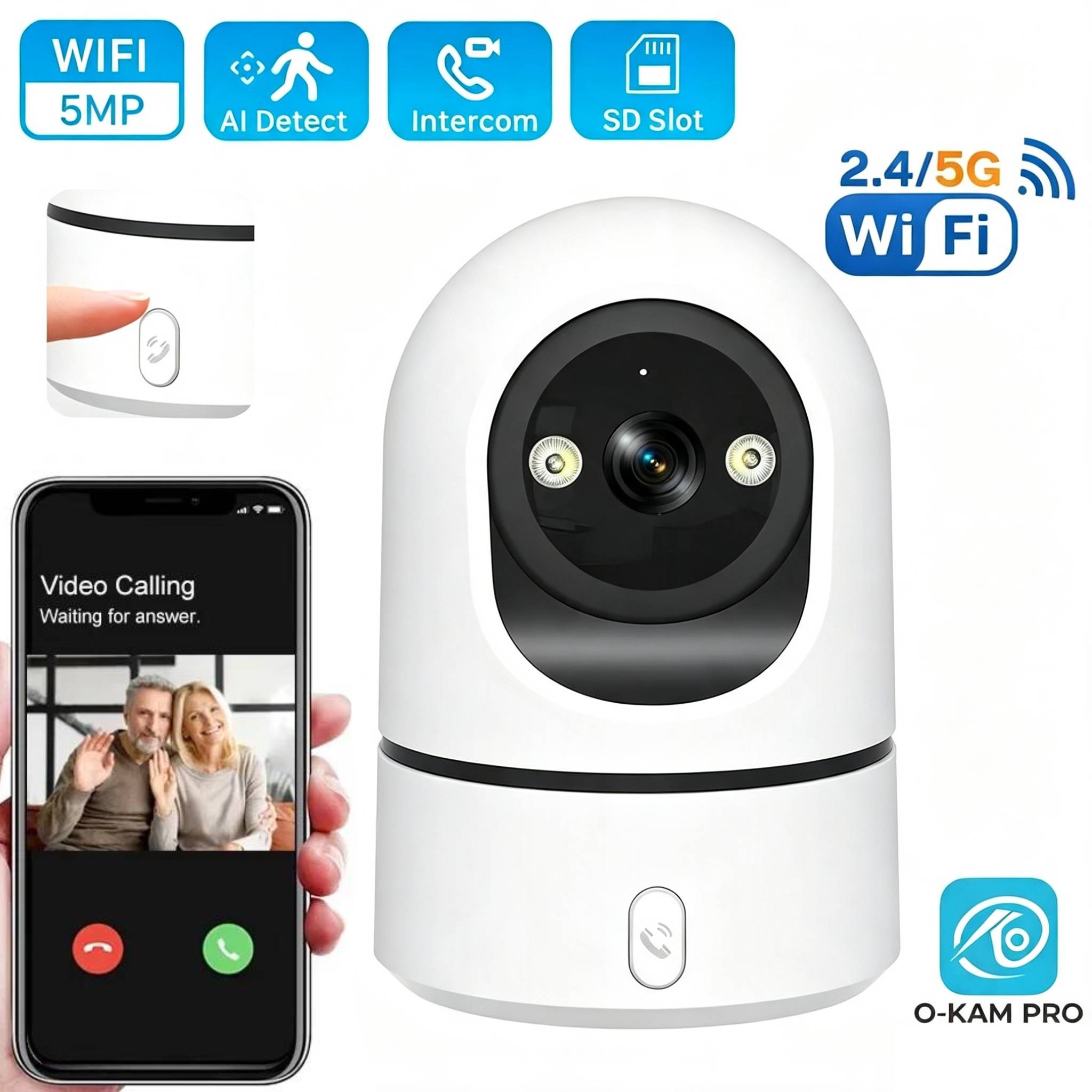 2.4G/5G WiFi binnenbabyfoon be - Eufy Camera E220 recensie en prijs