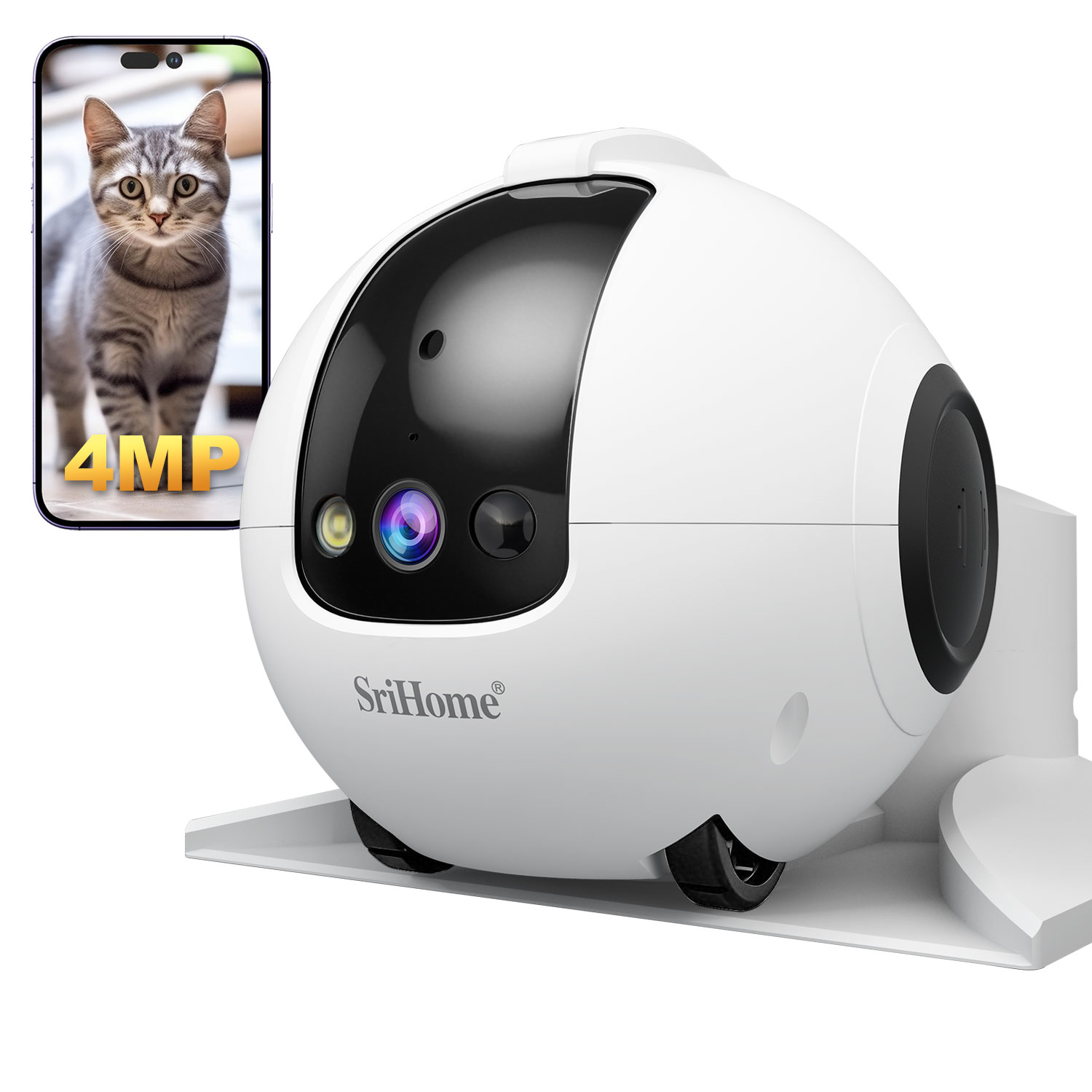 4MP Srihome APP Mobiele Bewaki - Home Security Robot recensie en prijs