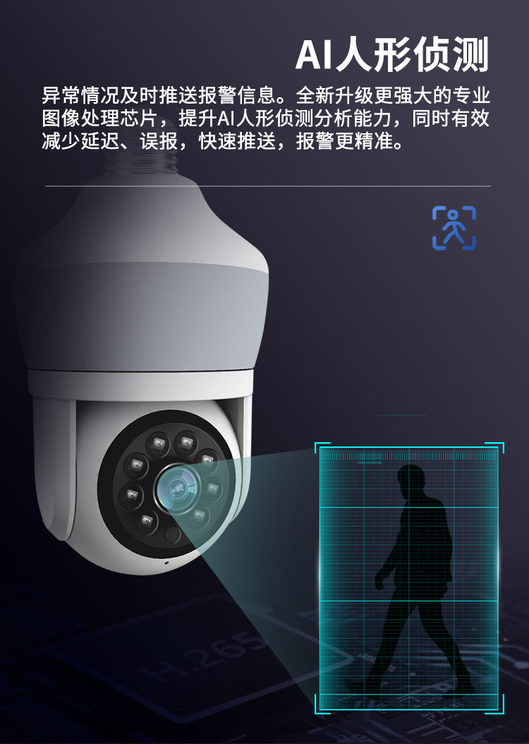 Yoosee APP 3MP 1296P Nachtlamp - Home Security Flood Lights recensie en prijs
