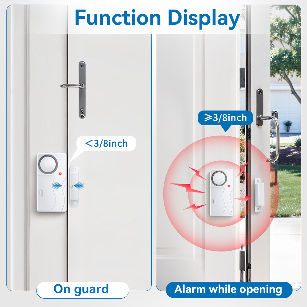 Draadloze deuralarm met afstan - Sim Gsm Alarm recensie en prijs