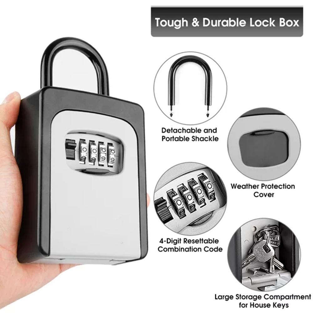 Aan de muur gemonteerde sleute - Home Security Box recensie en prijs
