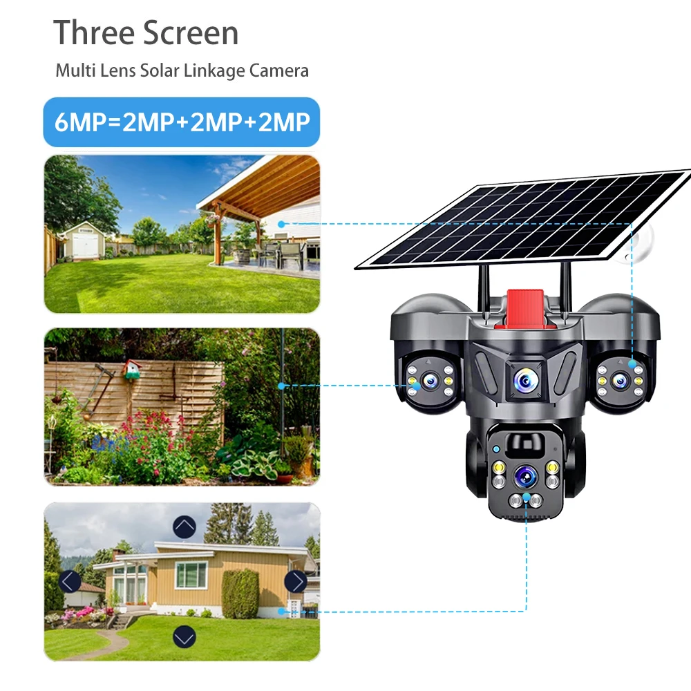 KERUI Outdoor PTZ 6MP 4G SIM W - Home Security Items recensie en prijs
